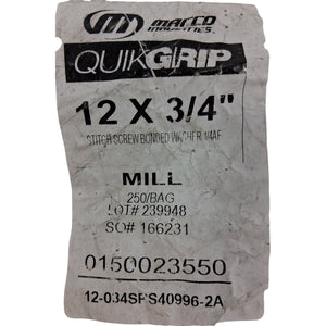 MARCO IND. QUICKGRIP 12X3/4" MILL STITCH SCREW 250CT - Image 1