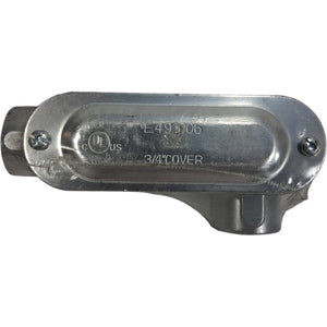 Thomas & Betts DALL‑2‑CG — 3/4" Die‑Cast Aluminum Conduit Body (Left‑Side Opening) with Cover & Gasket - Image 1