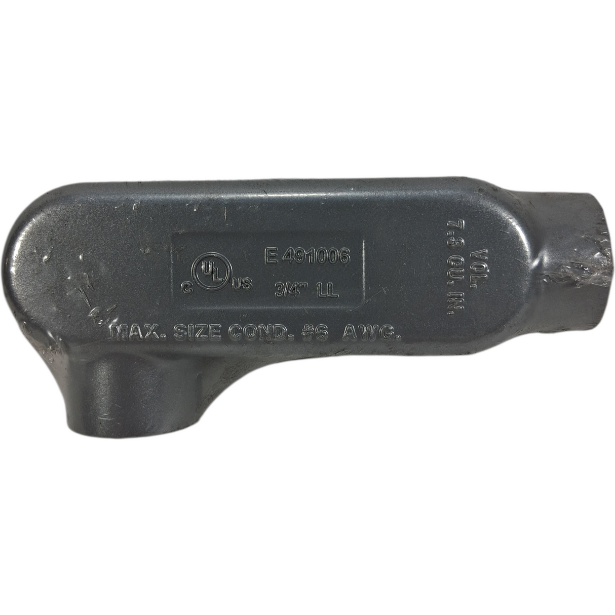 Thomas & Betts DALL‑2‑CG — 3/4" Die‑Cast Aluminum Conduit Body (Left‑Side Opening) with Cover & Gasket - Image 2