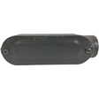 T1 — 1" LB Conduit Body Cover (PVC) with Screw Holes - Image 1