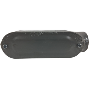 T1 — 1" LB Conduit Body Cover (PVC) with Screw Holes - Image 1