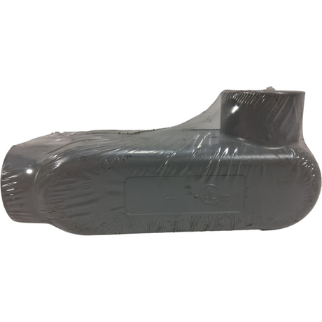 T1 — 1" LL Conduit Body Cover (PVC) with Screw Holes - Image 2