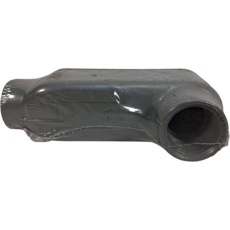 T1 — 3/4" LB Conduit Body Cover (PVC) with Screw Holes - Image 2