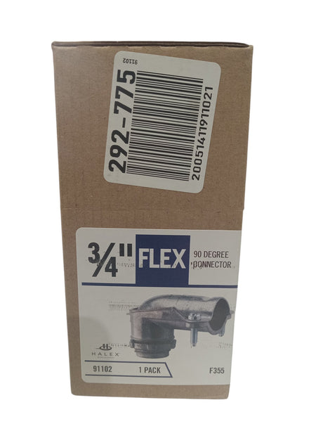 Halex, 91102, Flex Connector, 3/4", Zinc - Image 1