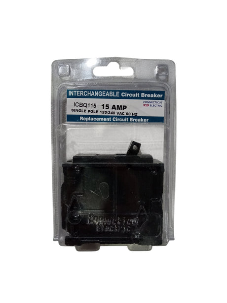 Connecticut Electric View-Pak/Siemens ICBQ120 Siemens 1 Pole Circuit Breakers - Image 1