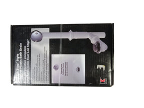 Keeney 86W Roller Ball Style Triad Bath Drain  Chrome - Image 1