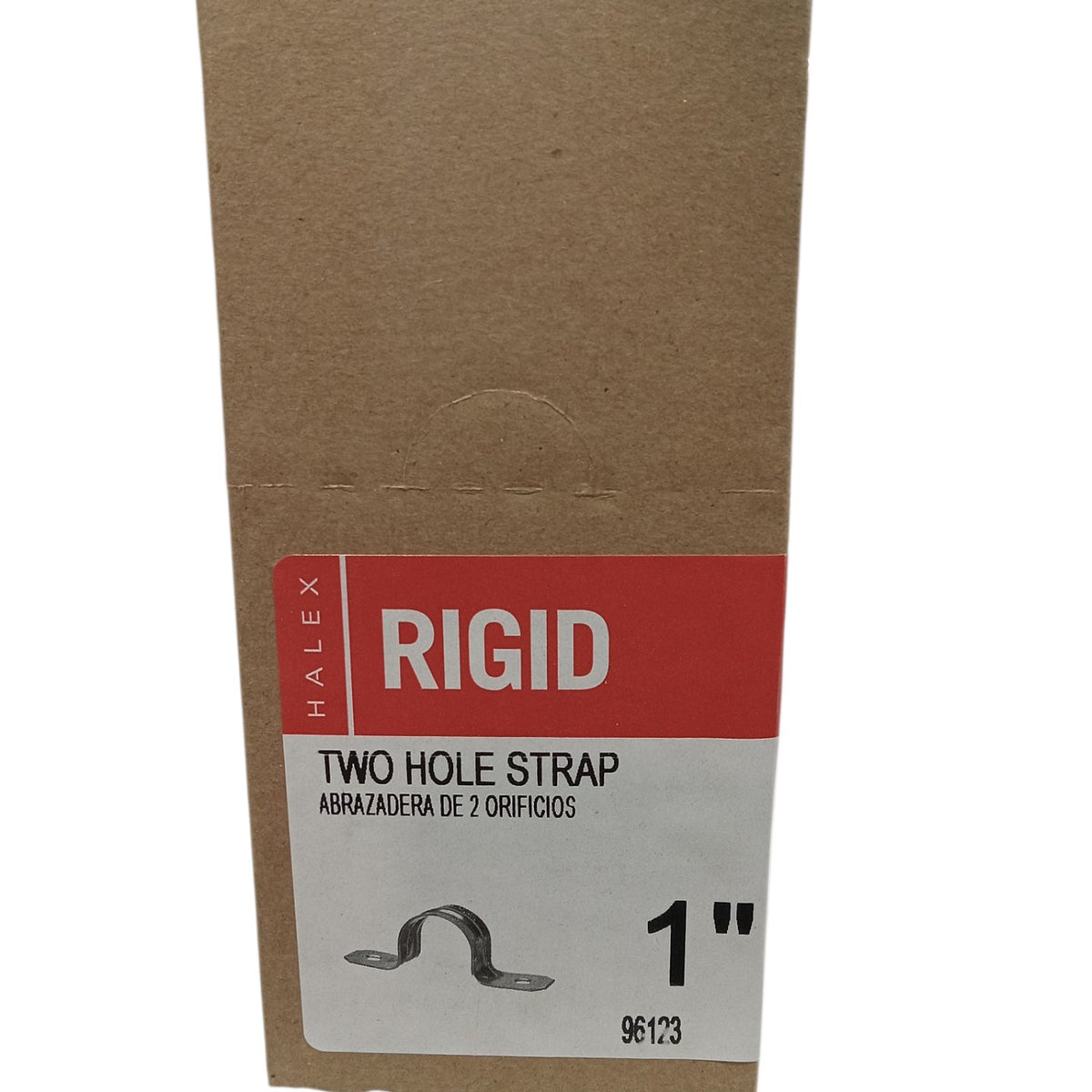 Halex Rigid Conduit Strap 96123 Snap-On 2-Hole - Steel Durable - 1 In ...