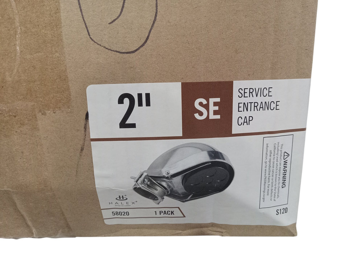 Halex Aluminum Electrical Conduit Entrance Cap For Se/Seu - Image 1