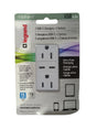 Pass & Seymour R26USBCC6WCCV6 USB Decorator Wall Plate, White, 6.0A, 15-AMP - Quantity 1 - Image 1