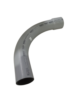 Carlon UA9AKB-CTN Conduit Fitting, PVC Belled End Elbow, 90 Degree, 2-1/2-In. - Image 1