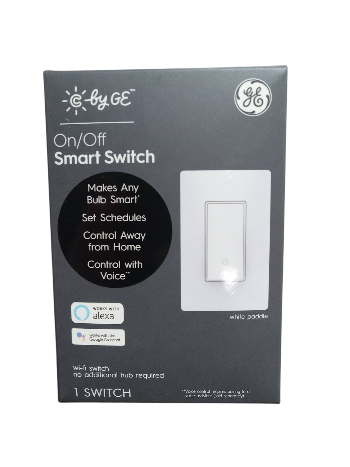 GE Household Lighting GE CYNC 4-Wire On/Off Switch Paddle - Image 1