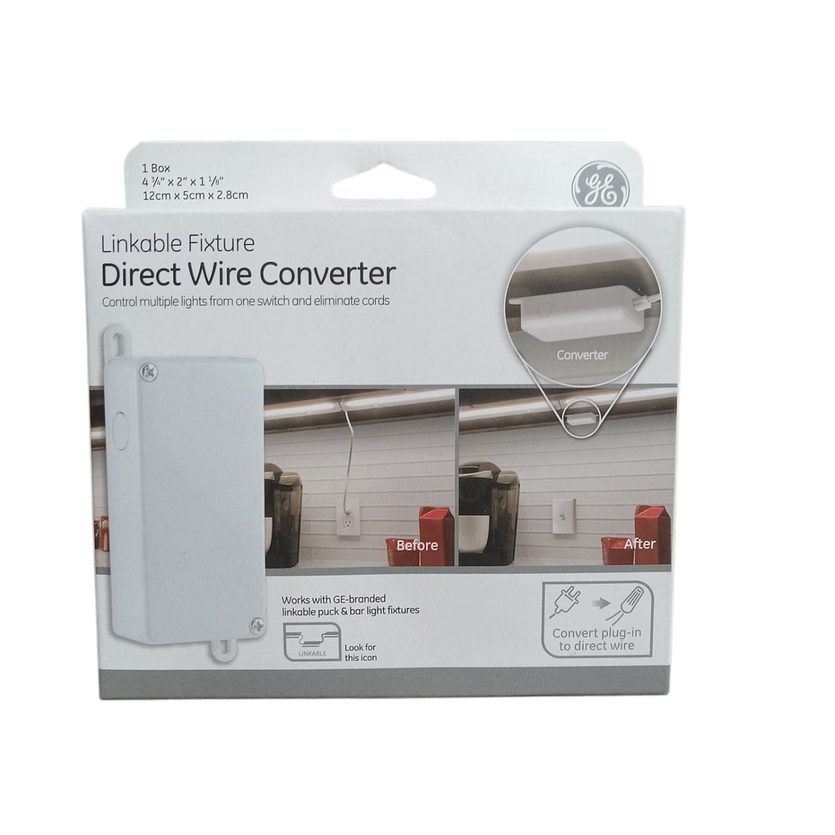 Enbrighten Direct Wire Converter for Linkable Light Fixtures, Junction ...