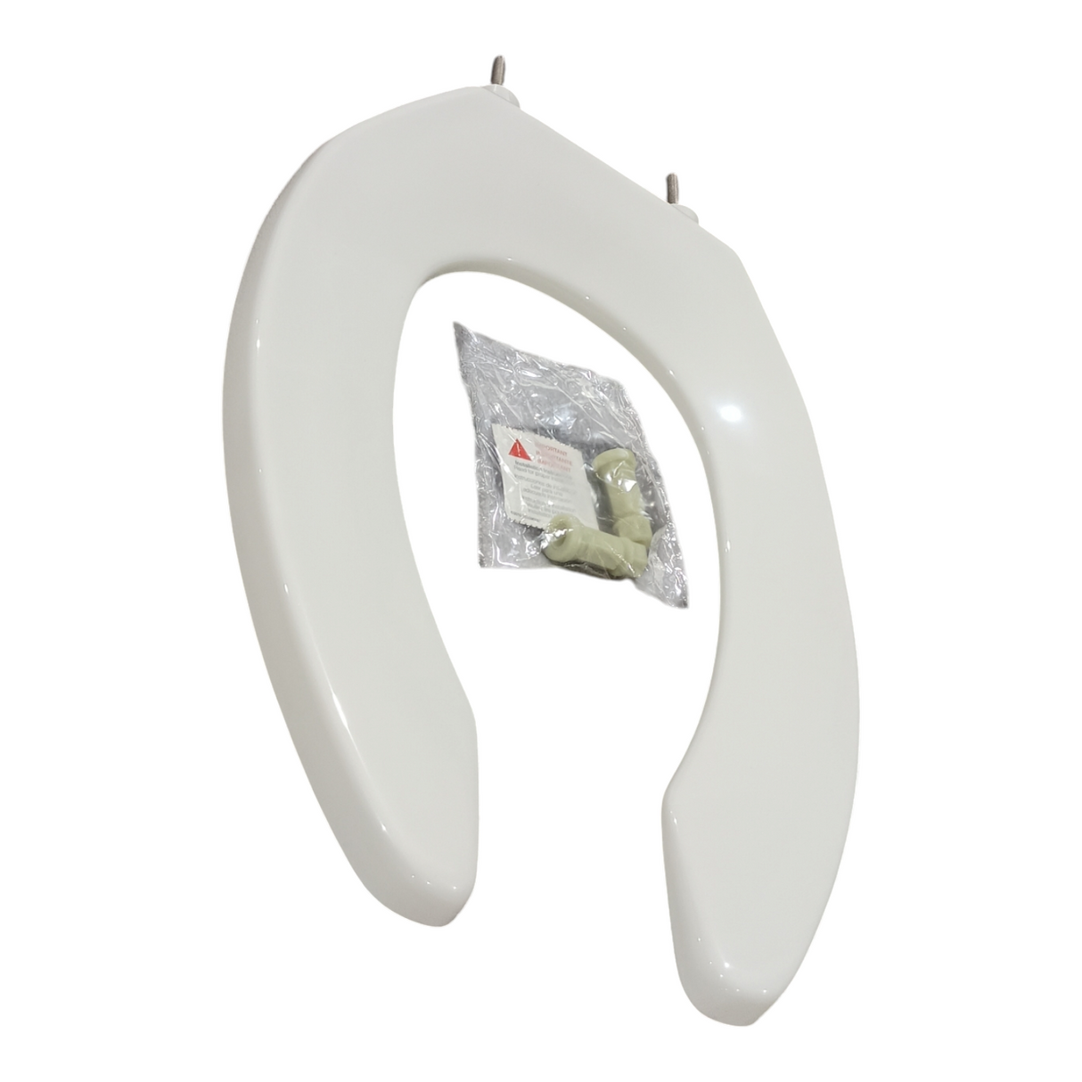 Church, 2155SSCT, Elongated Open Front, Commercial Plastic, Sta-Tite, DuraGuard - Freeman Liquidators