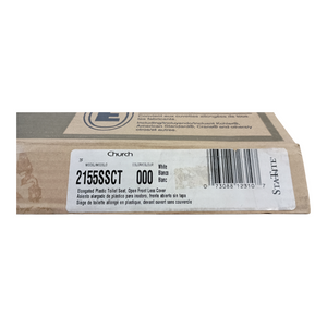 Church, 2155SSCT, Elongated Open Front, Commercial Plastic, Sta-Tite, DuraGuard - Freeman Liquidators