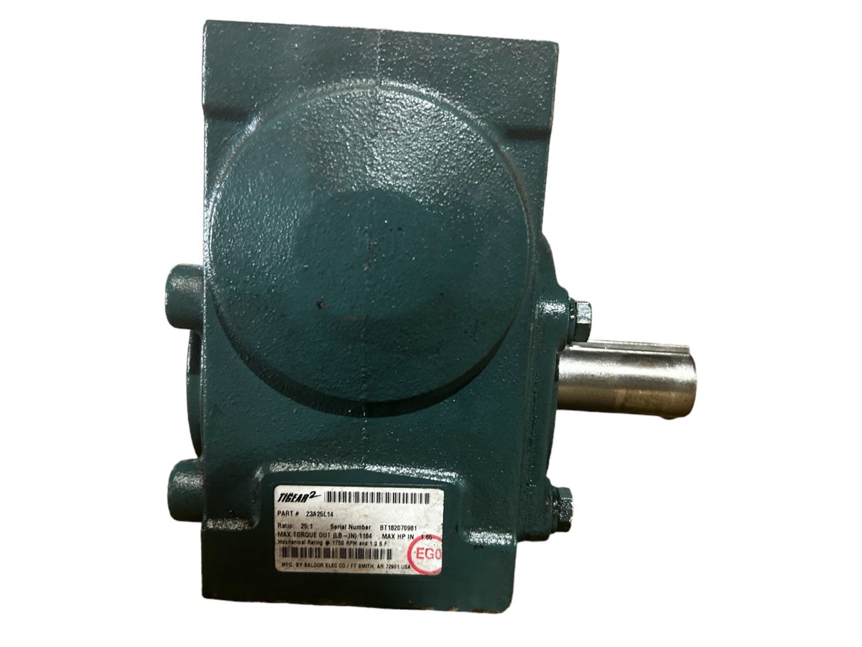 Dodge Tigear 2, 23A25L14, Standard Right Angle Worm Gear Speed Reducer - NEW NO BOX - FreemanLiquidators - [product_description]