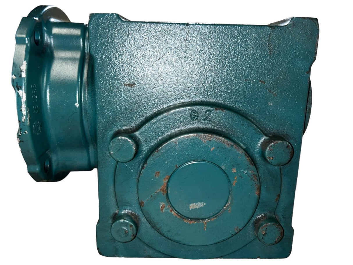 Dodge Tigear-2, 26Q10L56, Standard, Right Angle, Worm Gear, Speed Reducer, Quill Input, Left Solid A Output, 4.83 hp, 10:1 Gear Ratio, 175 rpm - New NO BOX - FreemanLiquidators - [product_description]