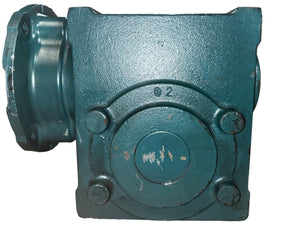 Dodge Tigear-2, 26Q05L56, Standard, Right Angle, Worm Gear, Speed Reducer, Quill Input, Left Solid A Output, 2 hp, 20:1 Gear Ratio, 87 rpm Maximum Output, 1673 in-lb Torque Rating - New NO BOX - FreemanLiquidators - [product_description]