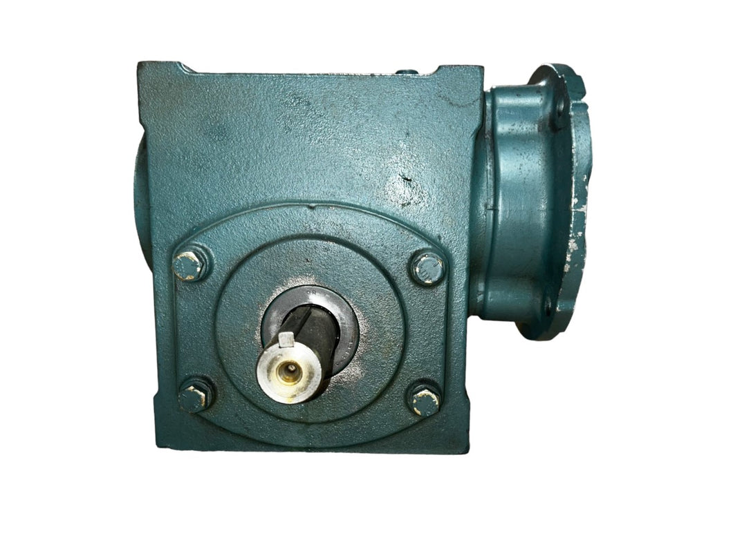 Dodge Tigear-2, 26Q25L56, Standard, Right Angle, Worm Gear, Speed Reducer, Quill Input, Left Solid A Output, 2.26 hp, 25:1 Gear Ratio, 70 rpm Maximum Output, 1677 in-lb Torque Rating - New NO BOX - FreemanLiquidators - [product_description]