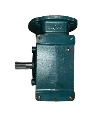 Dodge Tigear-2, 26Q25R56, Standard, Right Angle, Worm Gear, Speed Reducer, Quill Input, Right Solid A Output, 2.26 hp, 25:1 Gear Ratio, 70 rpm Maximum Output, 1677 in-lb Torque Rating - New NO BOX - FreemanLiquidators - [product_description]