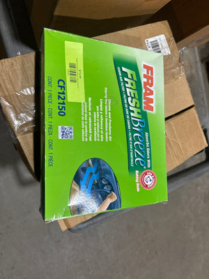 FRAM Fresh Breeze Cabin Air Filter w/ Arm and Hammer Baking Soda CF12150 for Mazda / Toyota Vehicles - Air Filters - Freeman Liquidators - [product_description]