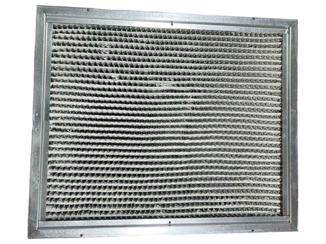 Air Handler, 2GGX6, Cartridge Air Filter, 20x24x6 Nominal Filter Size, Microfiber, Steel, Single Header - FreemanLiquidators - [product_description]