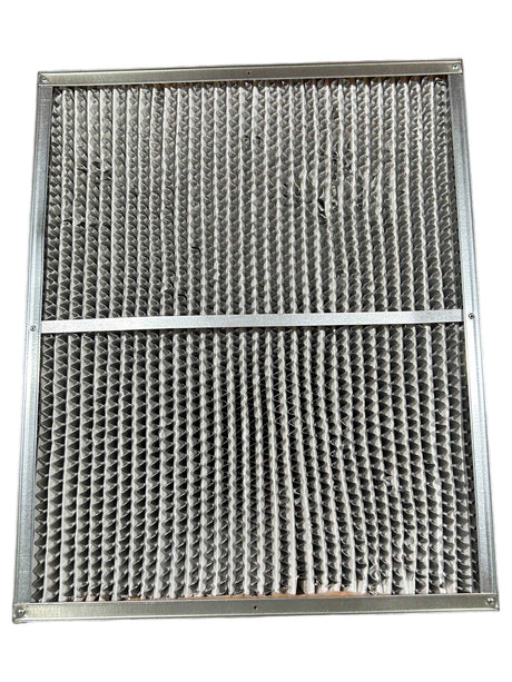 Air Handler, 2GGX6, Cartridge Air Filter, 20x24x6 Nominal Filter Size, Microfiber, Steel, Single Header - FreemanLiquidators - [product_description]