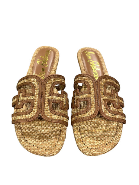 Sam Edelman, Women's, Bay Slide, Sandal, Tan, Size 7.5 - Women's Shoes - Freeman Liquidators - [product_description]