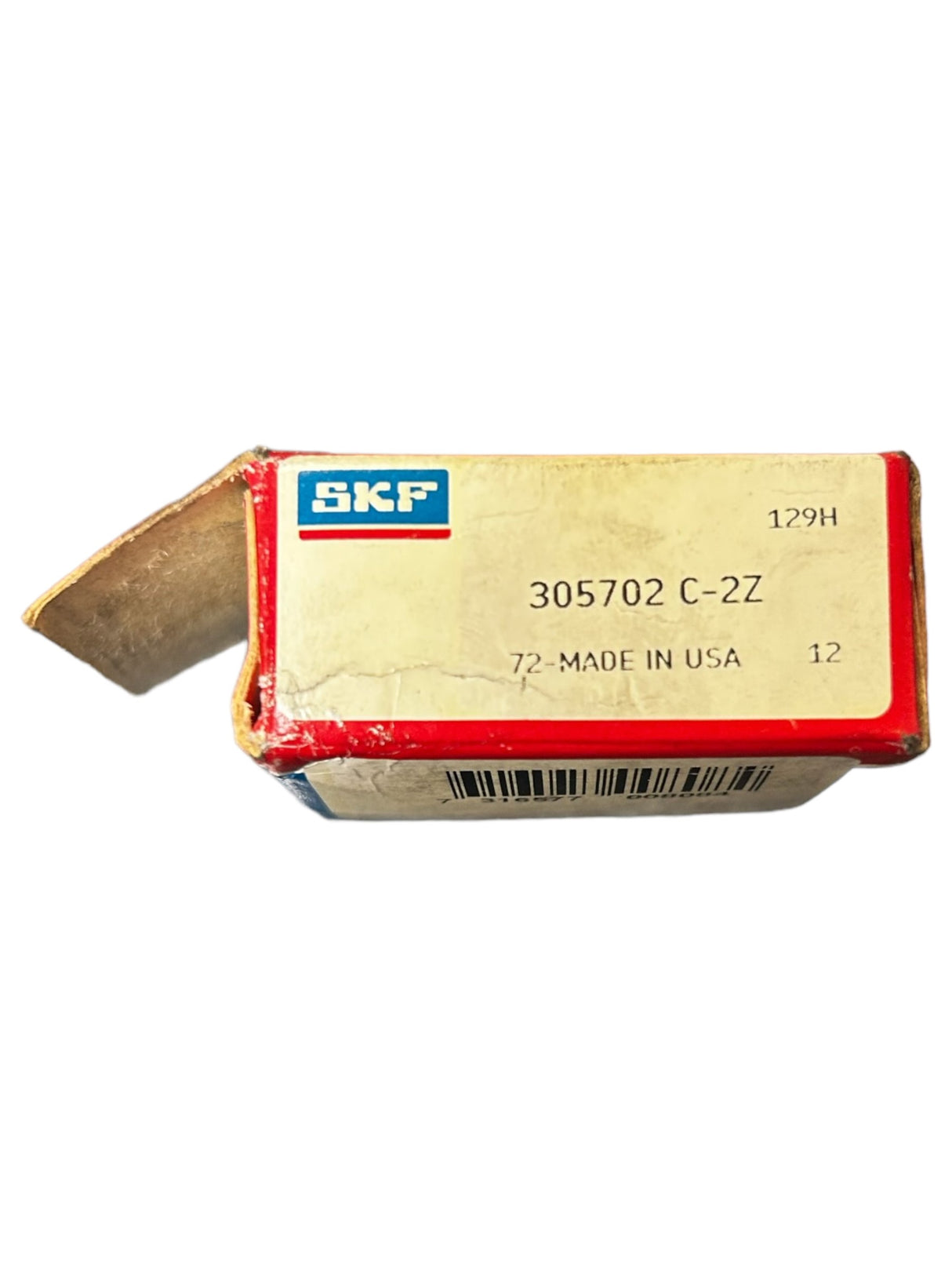 SKF, 305702 C-2Z, Angular Contact Ball Bearing, Double Row, Double Shielded - NEW IN ORIGINAL PACKAGING - FreemanLiquidators - [product_description]