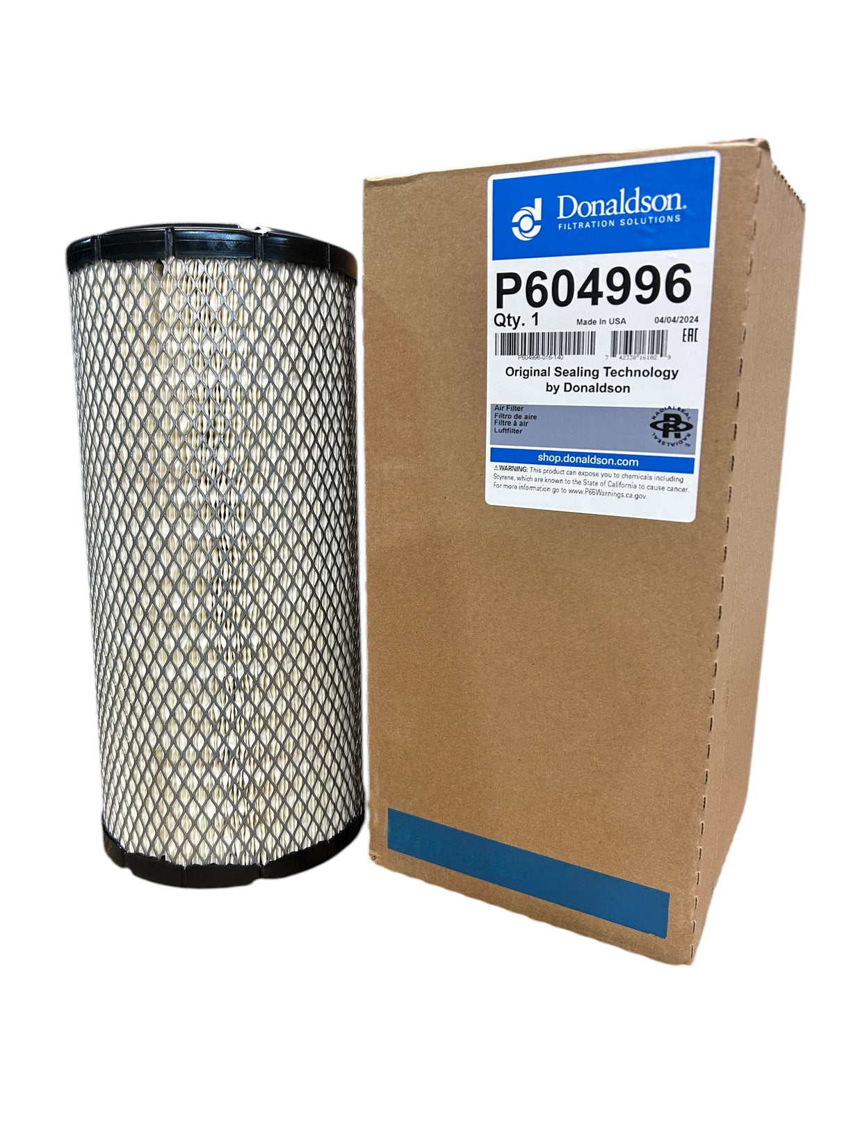 Donaldson, P604996, Primary, Air Filter