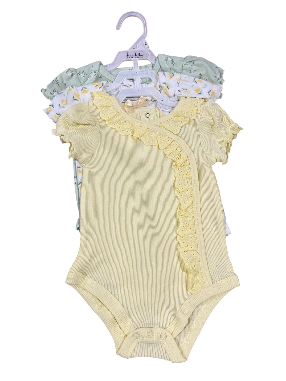 Nicole Miller, Baby, Girls, 3 Pack, Onesies - Baby & Infant Clothing - Freeman Liquidators - [product_description]