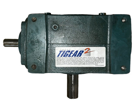 DODGE TIGEAR-2, 35S15R, Cast Iron, Worm Gearbox, Right Angle Reducer, Right Hand Output, 7.44 hp, 15:1 Gear Ratio, 117 rpm - NEW/NEVER USED NO BOX - FreemanLiquidators - [product_description]