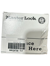 MASTER LOCK, Lockout Padlock, Keyed Different, Thermoplastic, Std Body Size, Metal, Std, Black - FreemanLiquidators - [product_description]