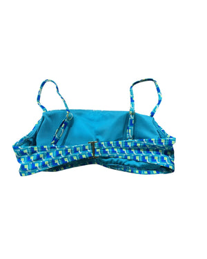 Time And Tru, Women's, Bralette, Swim Top, Geo Print - Women's Swimwear - Freeman Liquidators - [product_description]