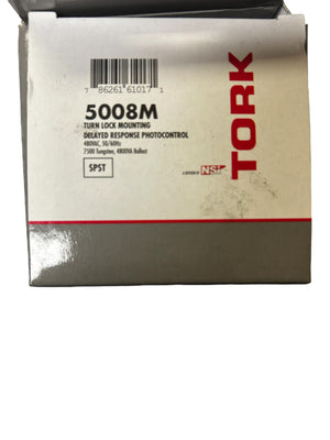 TORK, TurnLock, 5008M, Utility, 480-Volt, Phototransistor, Delayed Response- NEW IN BOX - FreemanLiquidators - [product_description]