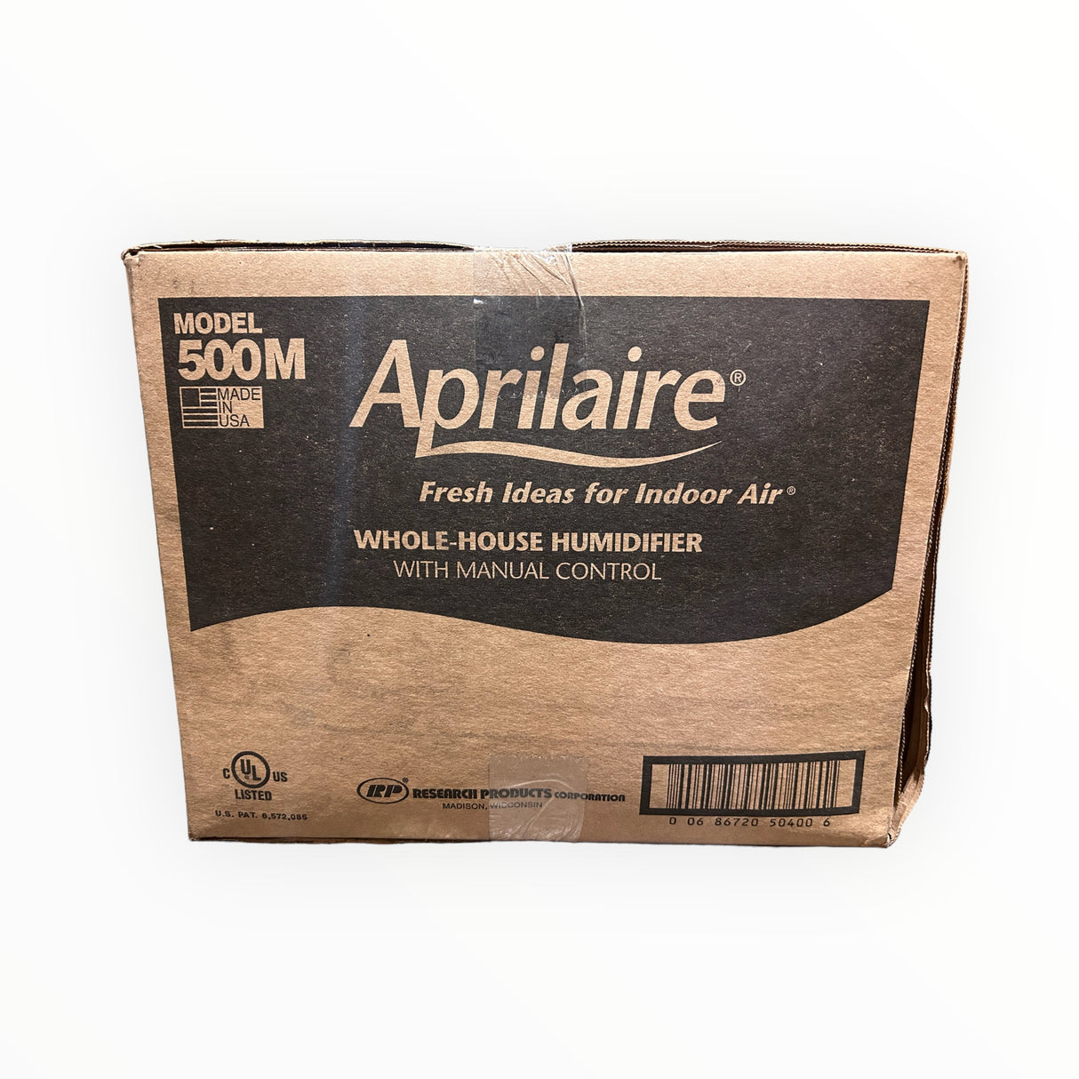 Aprilaire, Model 500M, Automatic Control, Humidifier, Whole House, w/ Manual Humidistat - FreemanLiquidators - [product_description]