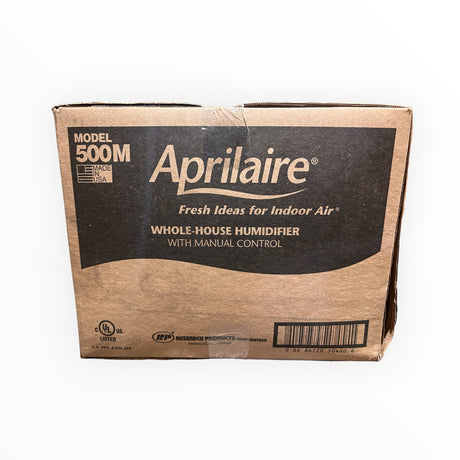 Aprilaire, Model 500M, Automatic Control, Humidifier, Whole House, w/ Manual Humidistat - FreemanLiquidators - [product_description]