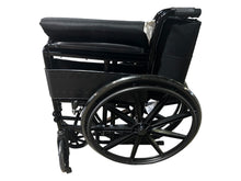 Load image into Gallery viewer, DMI, 503-0658-0200, Standard Wheelchair- Fixed Arms, Black - FreemanLiquidators - [product_description]
