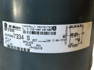 GE MOTORS, 5KCP39GG7334S, MCQUAY, 52410, 1/4HP, MOTOR - NEW IN BOX - FreemanLiquidators - [product_description]