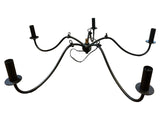 Kichler, 52455BKT, Freesia 5 Light 31" Wide Taper Candle Chandelier, In Textured Black- New in Box - FreemanLiquidators - [product_description]