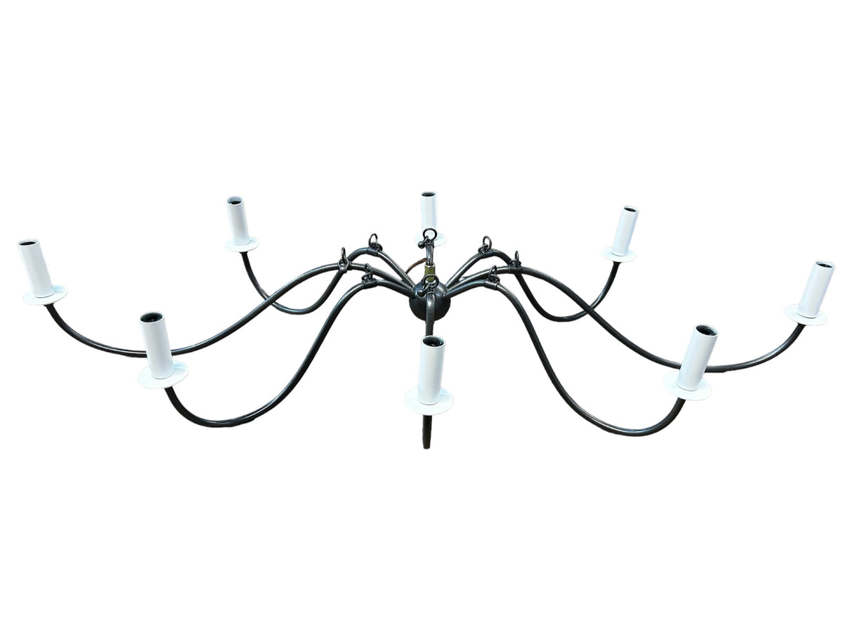 Kichler, 52457AVI, Freesia 8 Light 45" Wide Taper Candle Chandelier, In Anvil Iron - New in Box - FreemanLiquidators - [product_description]