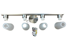 Load image into Gallery viewer, Kichler Lighting, 55122NI, Stamos 31 Inch 4 Light Bath Vanity Light, In Brushed Nickel - FreemanLiquidators - [product_description]
