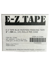 Load image into Gallery viewer, IN- STORE- E-Z Tape, Blue Masking Tape, 2&quot; x 60 Yards, (24) Rolls per Case 57586 - FreemanLiquidators - [product_description]
