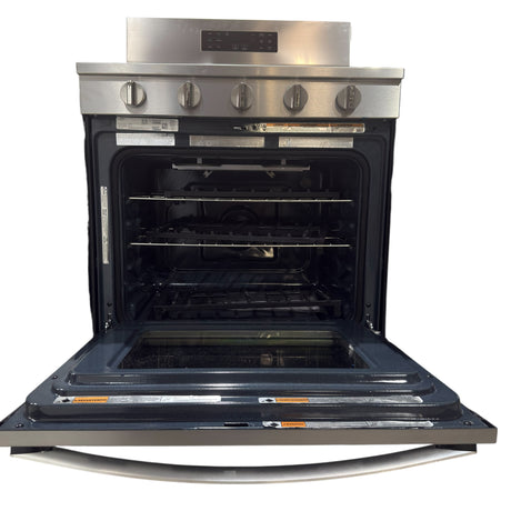 Whirlpool, 30-inch Gas Range with Air Cooking Technology (WFGS5030RZ0) - Freeman Liquidators - [product_description] - 5 cu. ft.