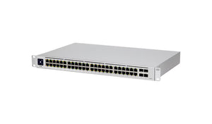 Ubiquiti - Pro Max 24-Port 2.5G/1G Managed Network Switch USW-Pro-Max-24 - Gray