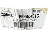 FASCO, 7124-1585, MCQUAY, 802024315, 1/4HP, MOTOR - NEW IN BOX - FreemanLiquidators - [product_description]