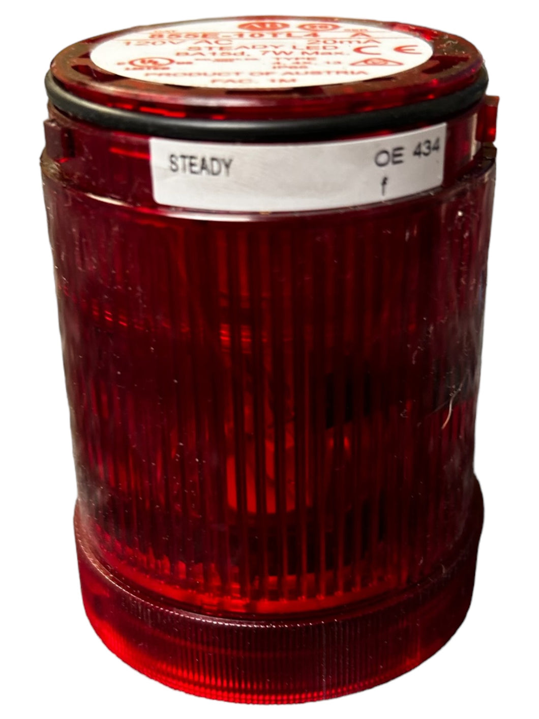 Allen-Bradley, 855E-10TL4, 50 mm, Stack Light, Red - NEW IN BOX - FreemanLiquidators - [product_description]