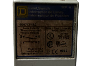 Square D, 9007C54A2, Side Rotary Spring Return Lever Limit Switch, 9007 Model - NEW NO BOX - FreemanLiquidators - [product_description]