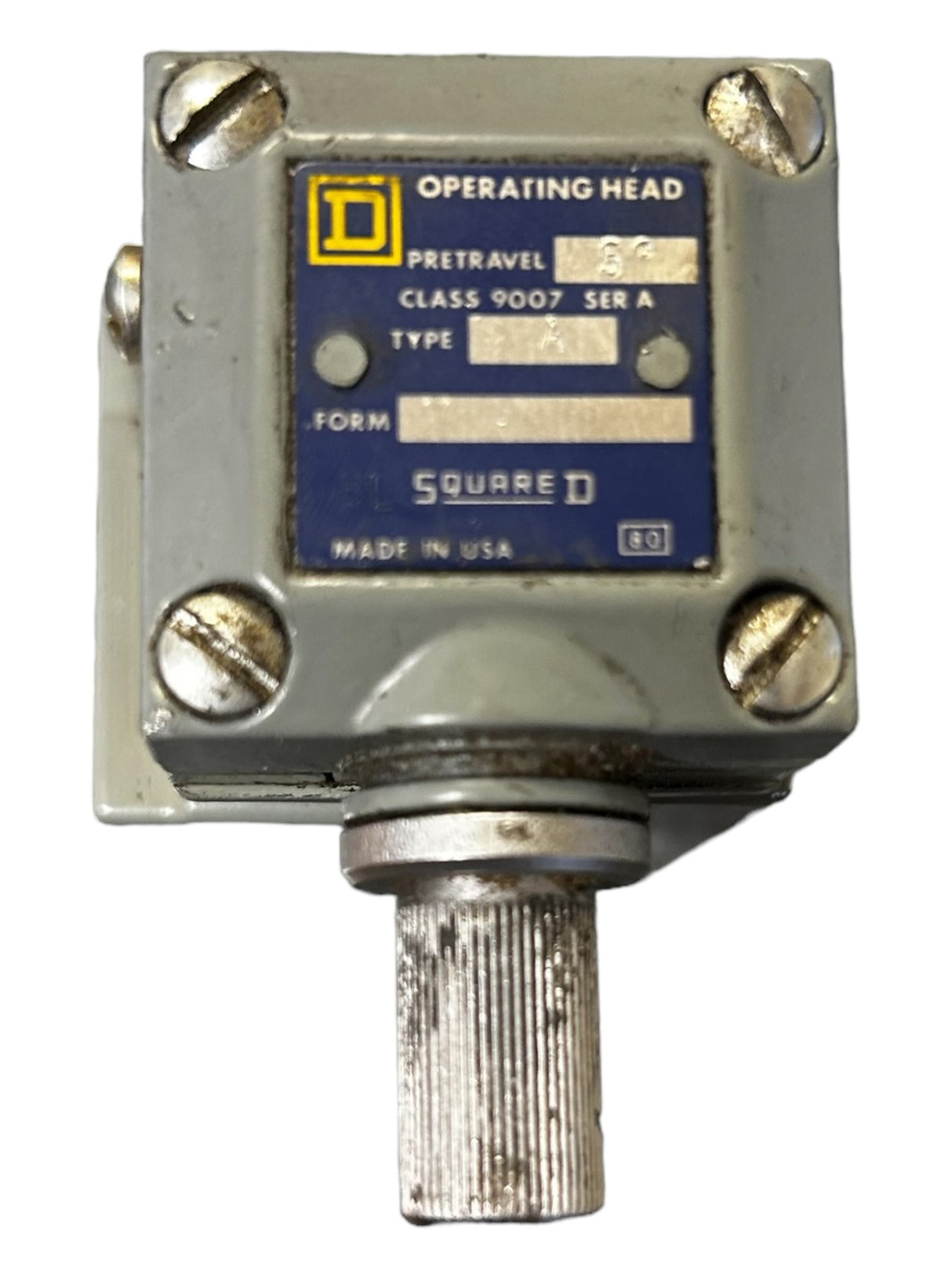 Square D, 9007C54A2, Side Rotary Spring Return Lever Limit Switch, 9007 Model - NEW NO BOX - FreemanLiquidators - [product_description]