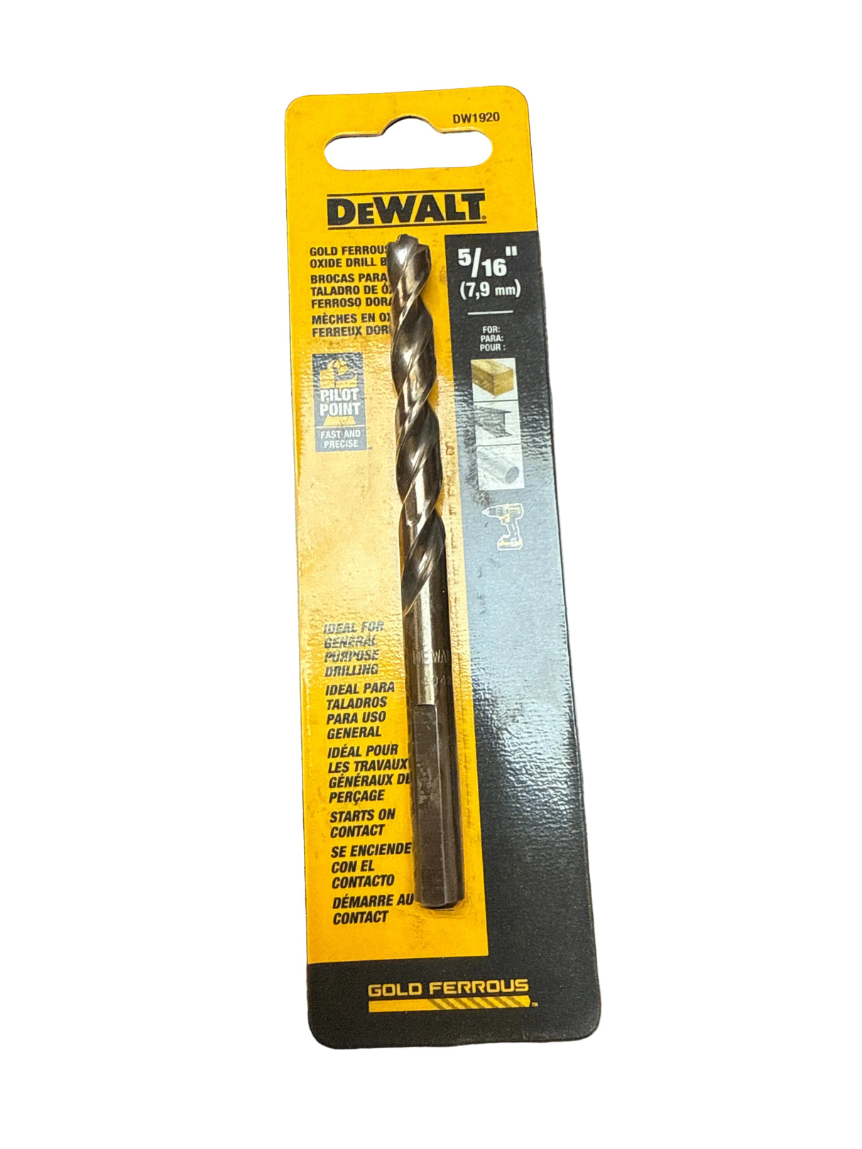 Dewalt 5/16” drill bit