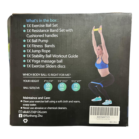 Ailuki, Exercise Anytime, Anywhere! Workout Set - Freeman Liquidators